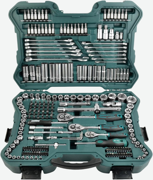 Brüder Mannesmann 215-piece wrench set