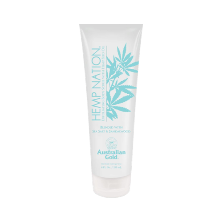 Hemp Nation Sea Salt &Sandalwood Body Scrub (235 ml)