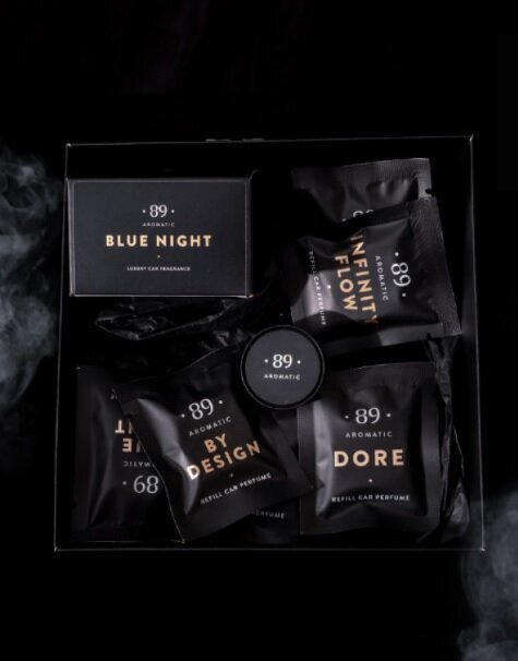 Car air freshener and ventilation clip Aromatic89, 12 pcs