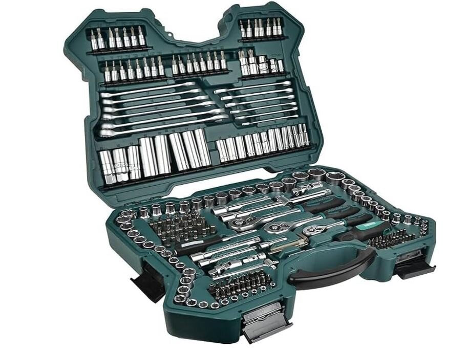 Brüder Mannesmann 215-osaline + 130-osaline mutrivõtmete komplekt M98430