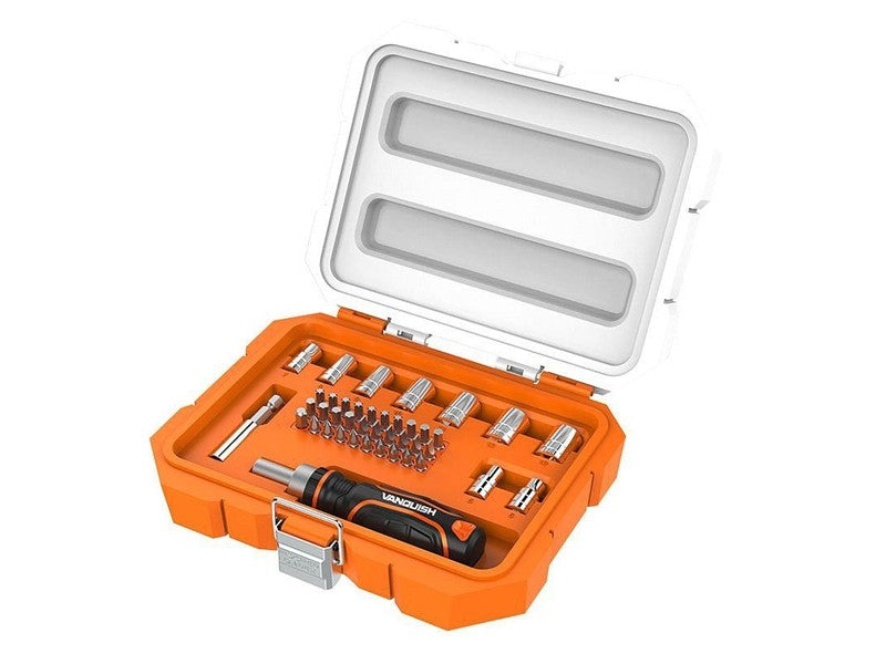 Screwdriver bit set Vanquish 41-piece
