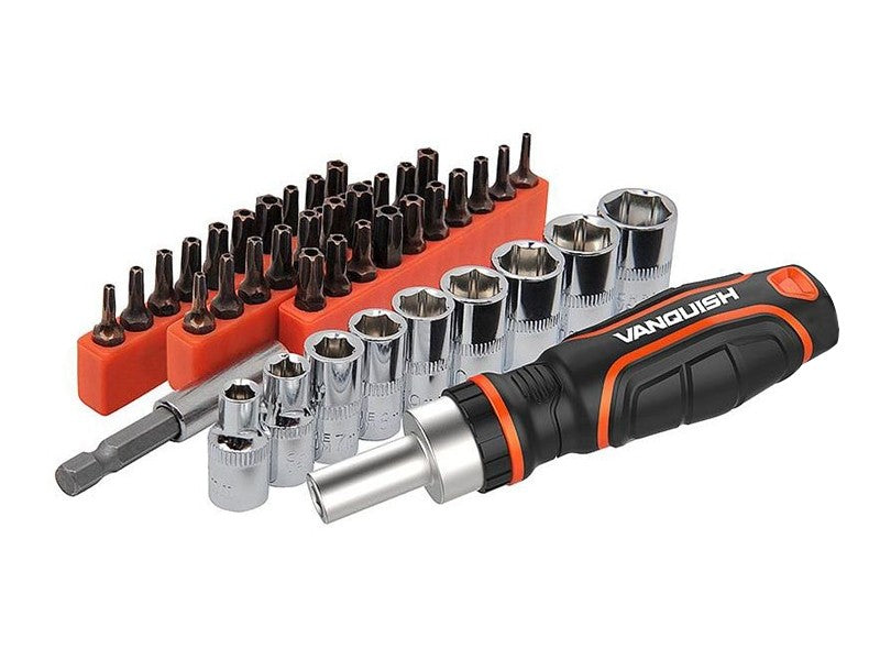 Screwdriver bit set Vanquish 41-piece