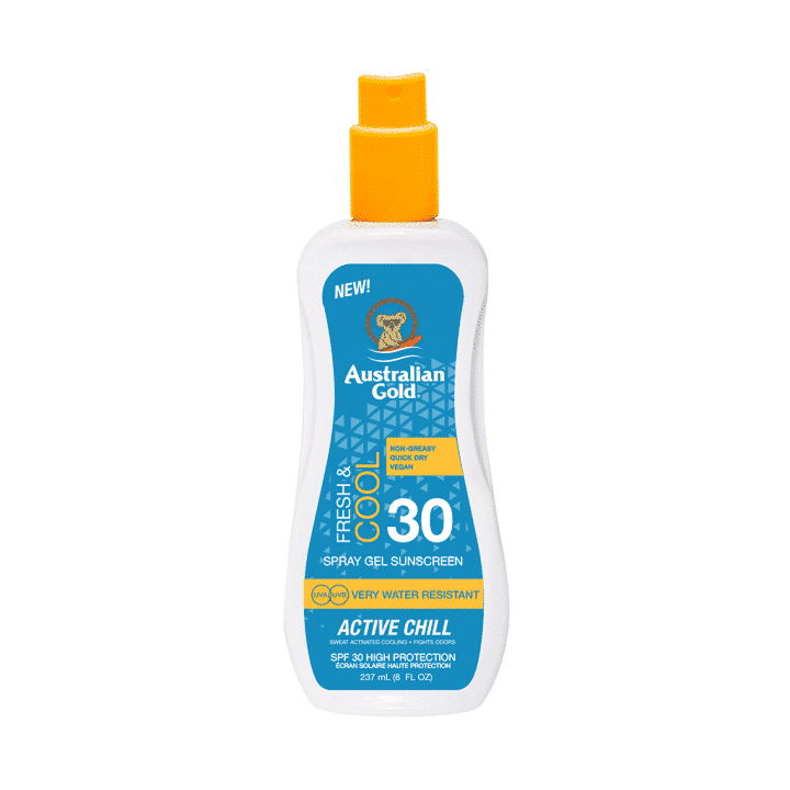 SPF 30 Spray Gel Active Chill (237 ml)