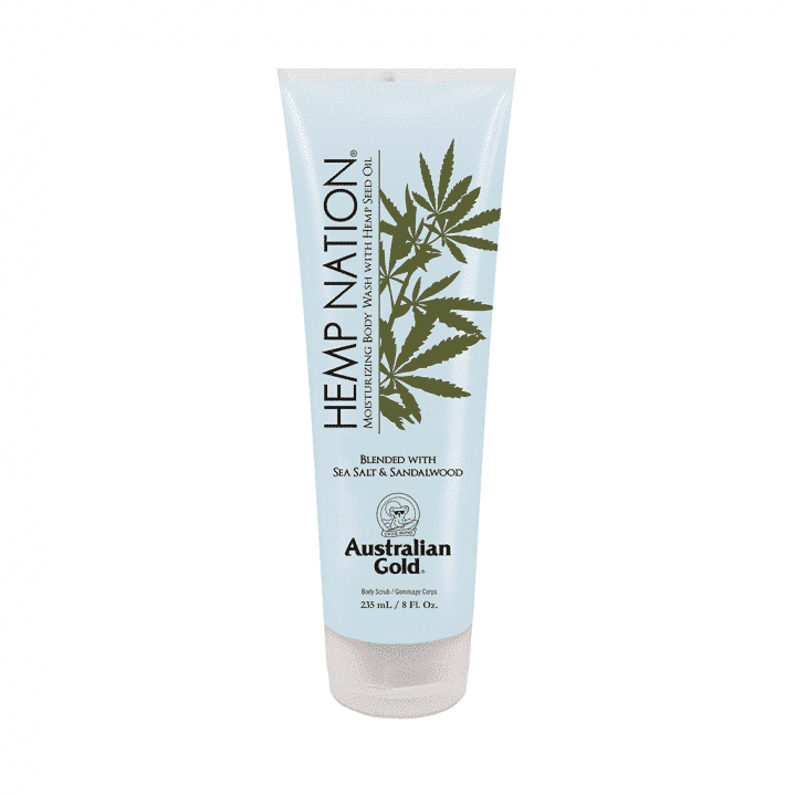 Hemp Nation Sea Salt &amp; Sandalwood Body Wash (230 ml)