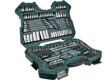 Brüder Mannesmann 215-osaline + 130-osaline mutrivõtmete komplekt M98430